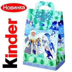 Сладкий подарок на Новый Год в жестяной упаковке весом 610 грамм по цене 1600 руб в Перевозе