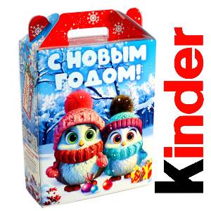 Детский подарок на Новый Год в жестяной упаковке весом 830 грамм по цене 3297 руб в Перевозе